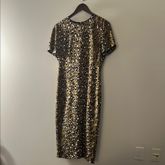 Leopard Print Dress - Picture 2 of 4